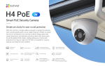 H4 Poe 2K Dome Wi-fi Smart Home Camera