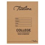 A4 College Exercise Book 72 Pg Irish & Margin