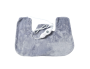 Electric Heating Pad 3 Temperature Settings Gray