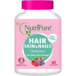 NutriPure Adult Hair Skin & Nails 60 Gummies