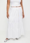 Cotton On Plus Haven Tiered Maxi Skirt - White