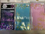 Happy Birthday Table Cover