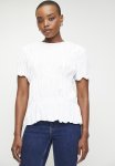 Edit Crushed Blouse - White