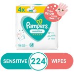 Pampers Sensitive Protect 4 Packs X 56 Wipes