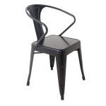 Tolix Armchair - Orange