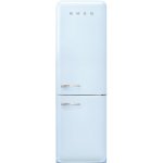 Smeg 50'S Style Bottom Mount Refrigerator Right Hinge Pastel Blue FAB32RPB5