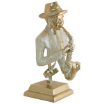 Saxophone Player Statue 37 Cm