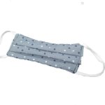 4AKID Adult Fabric Mask - Assorted Colours And Patterns - Baby Blue