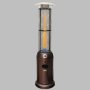Alva Glass Tube Patio Heater Hammertone - Livingstones Garden & Home