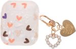 Heart Pattern Wear-resistant Case For Wireless Earbuds