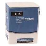 Mx Gauze Swabs Non-woven 100MM 4PLY 100