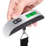 1PC 110LB/50KG Digital Handheld Luggage Hanging Baggage Scale Hand Scale MINI Portable Electronic Scale Express Scale With Backlight Lcd Display Travel Must Haves