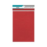 Leather Grain Binding Cover A4 - 250GSM - Pack Of 25 - Red