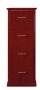 Maqelepofurn - The Archive Mahogany Finish Filing Cabinet