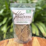 Flax Crackers Red Onion & Chive Earthshine