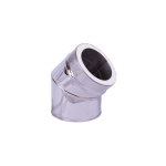 Tech 150 200 Mm Bend 45 Deg S S Insulated