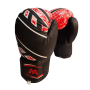 Men's Red Warrior Pu Boxing Gloves - 8OZ