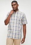 Polo Terrance Short Sleeve Bold Check Shirt - Stone