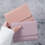 Thin And Simple Wallet For Women Multiple Card Slots Foldable And Compact No Frills Design