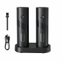 Electric Rechargeable Salt & Pepper Grinder Adjustable LED