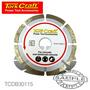 Tork Craft Diamond Blade Segm. 115MM Reinf.concrete