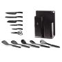 13 Piece Knife Set With Stand And Kitchen Tools - Aquamarine