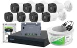 Dahua 8 Ch Cooper Xvr Kit With 8 X Bullet Cameras