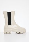 Grill Chunky Mid Calf Chelsea Boot - Off White