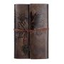 Refillable Journal Notebook A6-PLAIN Coffee Brown PAGES-80 Sheets