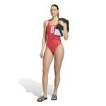 Adidas Women's 3 Stripes Mid V-back 1-PIECE Swimsuit