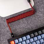 Coiled Aviator Cable - RED-CAB-2