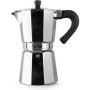 Bahai 9 Cup Espresso Maker Aluminium