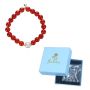 SL0015 Red Aventurine Pearl Bracelet Luck & Celebration Gift