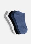 Cotton Rich Low Cut Trainer Liners 5 Pack