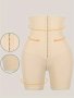 1PC Solid High Waist Front Buckle Shaping Panties Adjustable Tummy Control Shaping Panties Women's Underwear & Shapewear