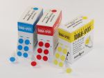 Heathrow Tough-spots Pvc Round Labels 9.5MM Coffee Pack Of 1000 ROLL - At A Discount