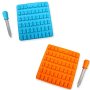 Gumdrop Jelly Molds Chocolate Molds Gummy Bear Candy Molds-blue&orange