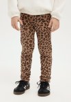 Cotton On Maya Fleece Legging - Taupy Brown leopard