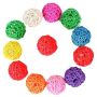 Craft Decor Multicolour Christmas Decoration Ball Set Of 12 5CM
