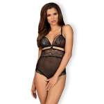 Obsessive - 838-TED-1 Teddy Open Crotch Blacks m