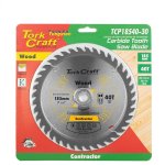 Tork Craft Saw Blade Tct 185X40T 30 20 16 1 Contractor