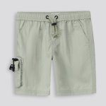 BOYS Cargo Shorts Green - 10 Green