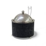 3.5LT Chafing Dish With Mesh Design Black & Stainless Steel