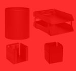 Fantastic Desk Set Fluted – 513RD