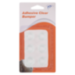 Clear Round Door Bumper 6-PACK