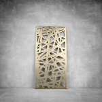 Wall Art D061 - 2000 X 1000 X 20 Indoor Matt White Cool White