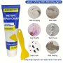 Easy-Apply Wall Repair Kit With Scraper - Quick Fix For Home Walls Gypsum Dents & Wood Scratches White Putty Paste For Nail Holes