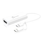 J5CREATE JUA165C Micro Usb+type-c To HDMI