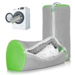 Adehmda 2PCS Shoe Washing Machine Bag Sneaker Laundry Bag For Washing Machine Extra Long And Thick Microfibre Fluff Reusable For