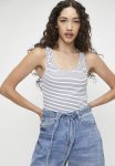 Superbalist Stripe Vest - Navy white